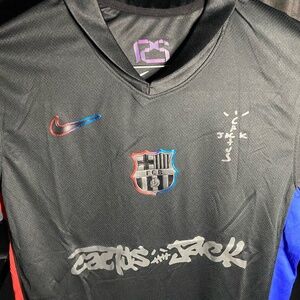 FC Barcelona x Travis Scott Limited Edition 2024/25 Away Jersey Size S